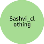 Business logo of Sashvi_clothing