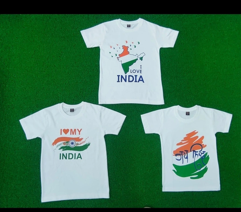 Post image happy independence t shirts....for boys and girls......100%cotton fabric pure white color with prints.......all sizes available.....