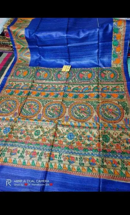 PURE GHICHA BY TASSAR SAREE uploaded by S.N.COLLECTIONS  on 7/21/2023