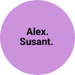 Business logo of Alex. Susant.