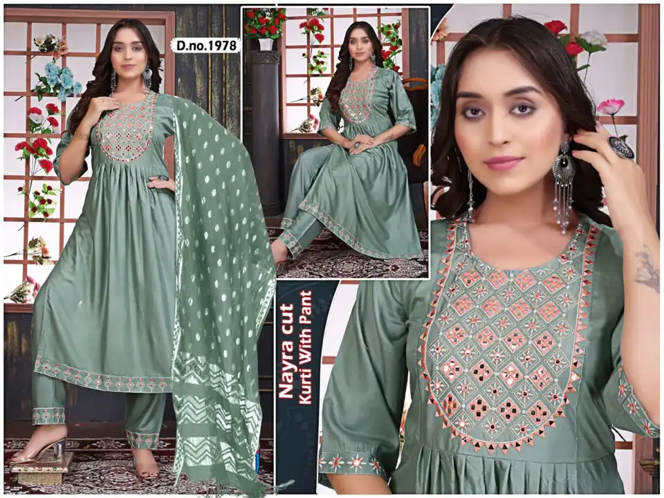 Nyra Cut Kurti uploaded by S. P. Collection on 7/21/2023
