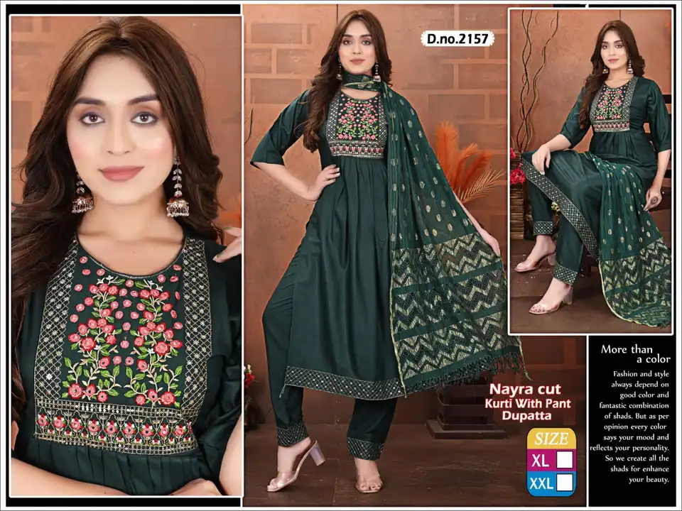 Nyra Cut Kurti uploaded by S. P. Collection on 7/21/2023