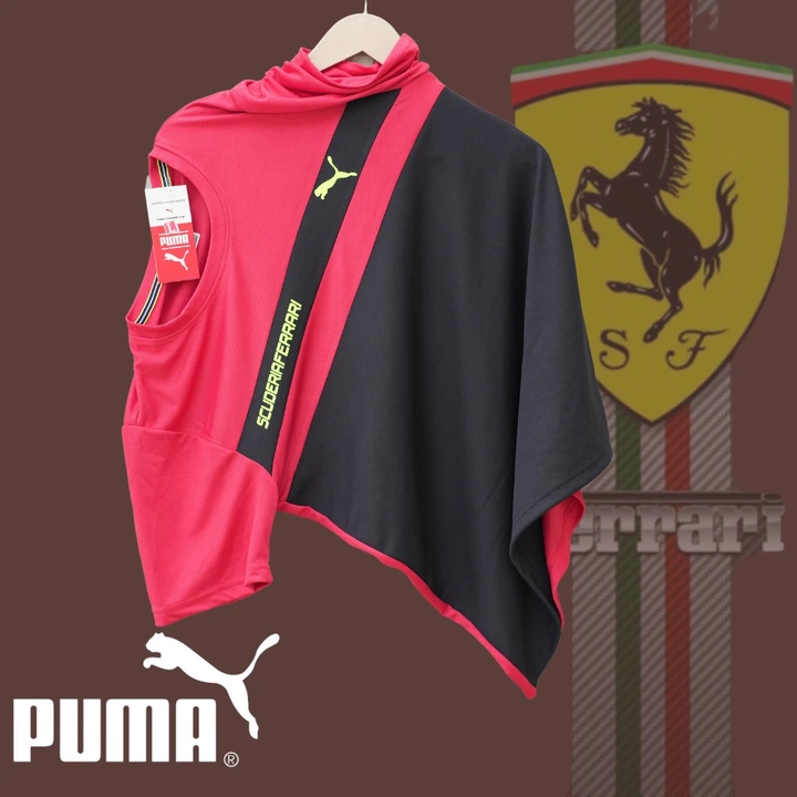 Puma brand t shirt half sleeve best quality Sarina sports fabric  uploaded by Dupatta store on 7/21/2023