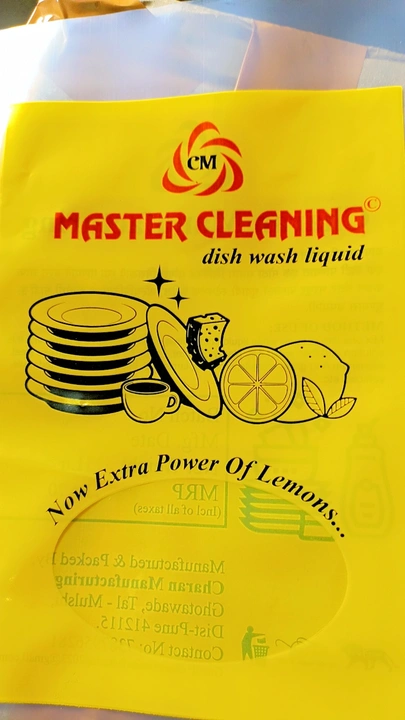 Master Cleaning Dishwash Liquid pack of 1ltr uploaded by business on 7/21/2023
