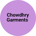 Business logo of Chowdhry garments