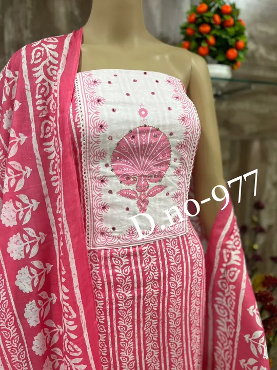 Strawberry 🍓 Colour Suit and Dress Material  uploaded by Zuberiya Global on 7/21/2023