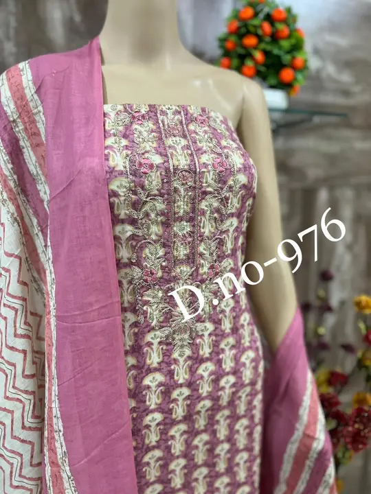 Embroidery 🪡 Work wala Suits and dress material  uploaded by Zuberiya Global on 7/21/2023
