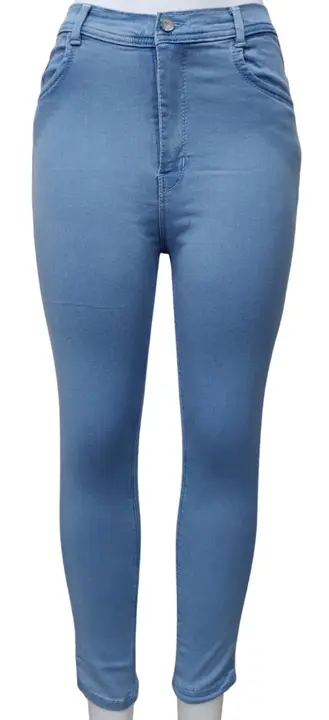 Women Single button High waist jeans  uploaded by LUXURYANT EXPORT on 7/21/2023