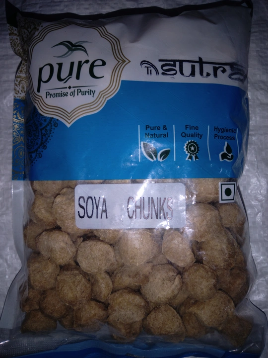 Soya Chunks 500gm uploaded by Trijal Industries on 7/22/2023