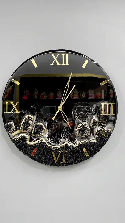 Resin Clock | Wall Clocks  uploaded by Craftguru on 7/22/2023