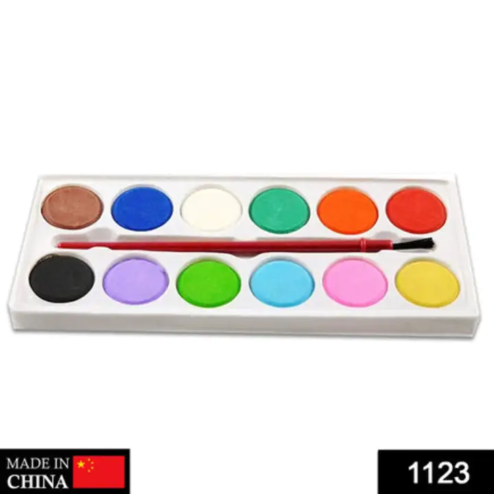 1123 Painting Water Color Kit - 12 Shades... uploaded by DeoDap on 7/22/2023