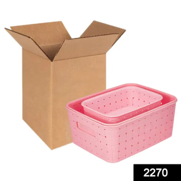 2270 Multipurpose Smart Shelf Basket Storage Basket (Set... uploaded by DeoDap on 7/22/2023