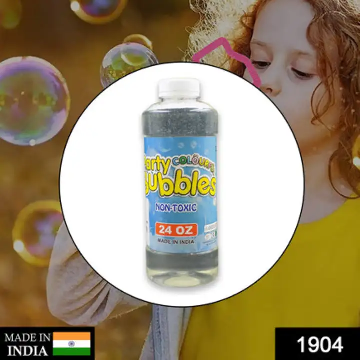 1904 Bubble Gun Liquid Refill for Kids (750Ml) uploaded by DeoDap on 7/22/2023