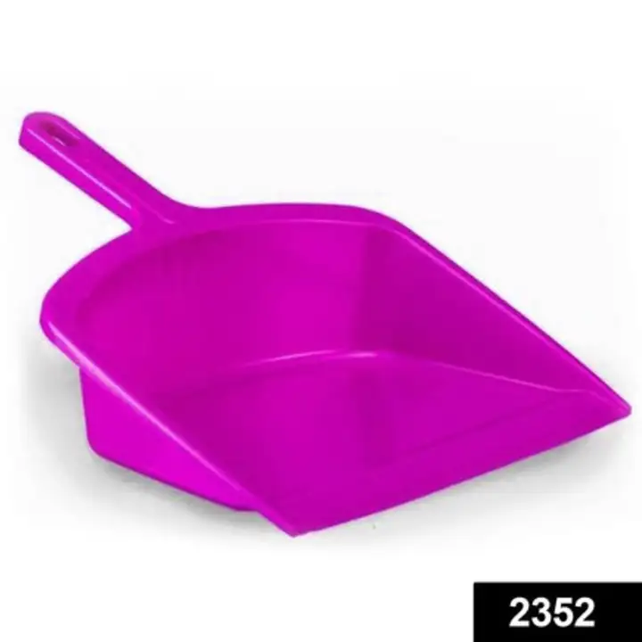 2352 Durable Multi Surface Plastic Dustpan with Handle uploaded by DeoDap on 7/22/2023