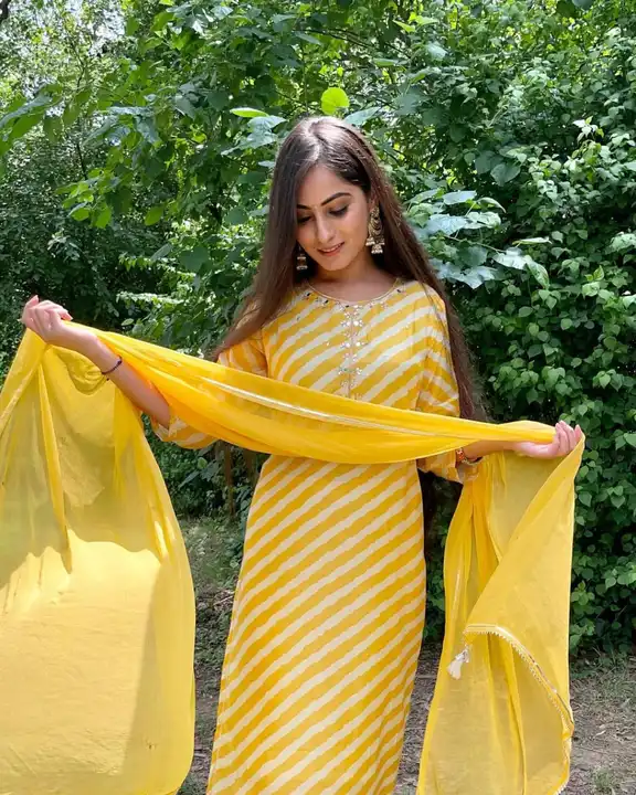 NEW LUNCHING
*Sawan Special Lehariya*


👗*Beautiful Pure Cotton 60-60 Fabric Straight kurti Pant Wi uploaded by Mahipal Singh on 7/22/2023