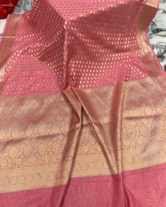 Banarasi jeorjett silk saree  uploaded by business on 7/22/2023