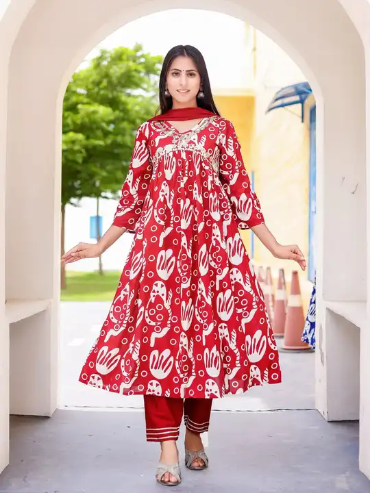 ♥️ PRESENTING NEW KURTI PANT WITH  DUPTTA♥️

♥️ GOOD QUALITY HEAVY COTTON KURTI AND PANT WITH DUPTTA uploaded by Mahipal Singh on 7/22/2023