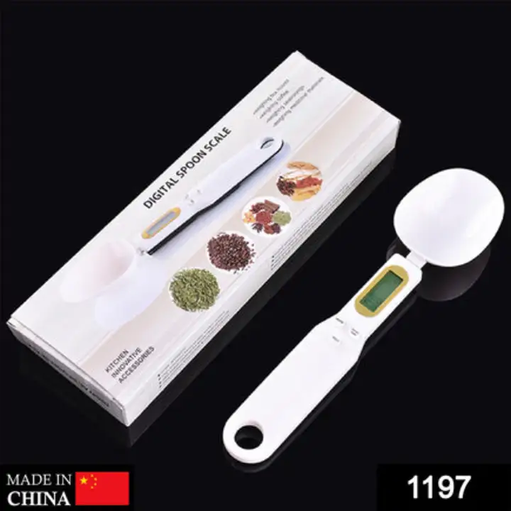 1197 Electronic Kitchen Digital Spoon Weighing Scale uploaded by DeoDap on 7/22/2023