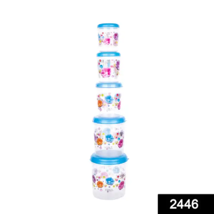 2446 Plastic Transparent Container Air Tight Dabba Set... uploaded by DeoDap on 7/22/2023