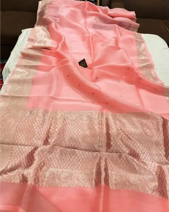 Banarasi kora organza saree  uploaded by Bs_textiles7 on 7/22/2023