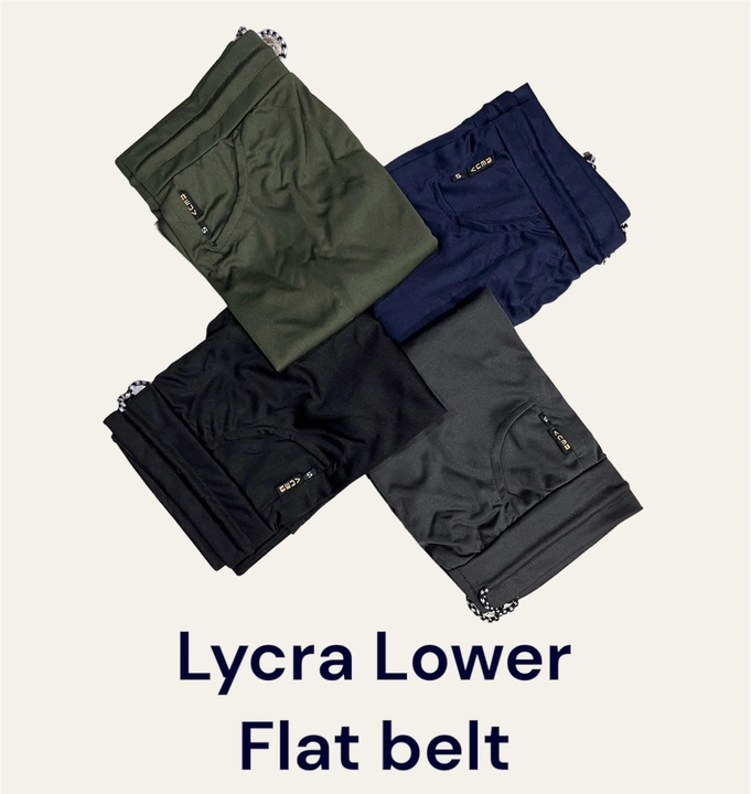 Premium lycra flat belt lower  uploaded by Neuv Vidhan on 7/22/2023