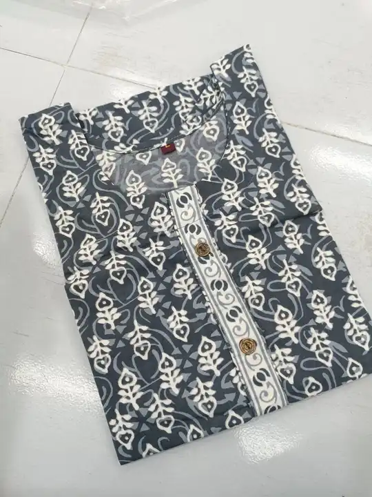 Cambric Cotton Long Kurti uploaded by business on 7/22/2023