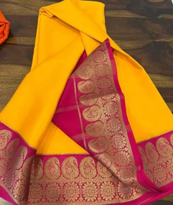 Puja special saree  uploaded by Puja's collection on 7/22/2023