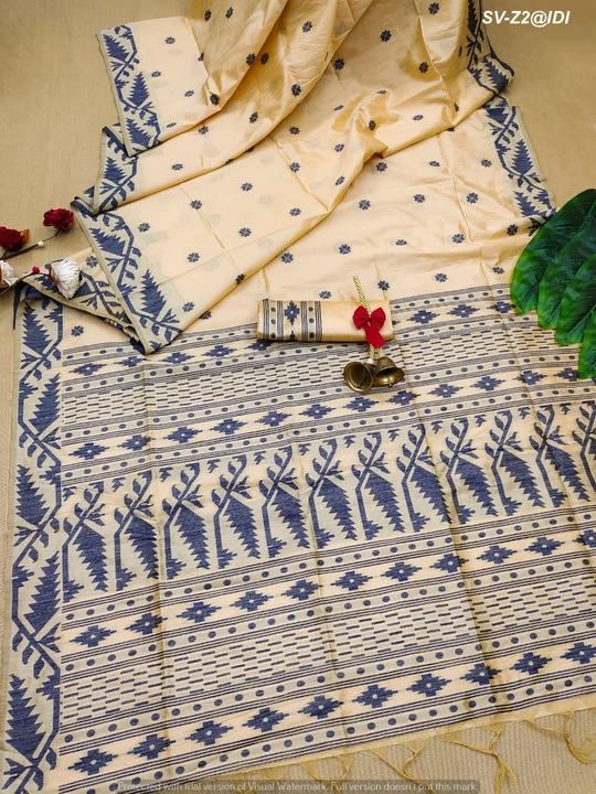 Banglori handloom silk saree  uploaded by Suyukti Creation on 7/22/2023