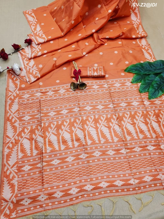 Banglori handloom silk saree  uploaded by Suyukti Creation on 7/22/2023