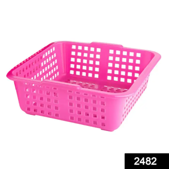 2482 Plastic Medium Size Cane Fruit Baskets uploaded by DeoDap on 7/22/2023