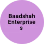 Business logo of Baadshah Enterprises