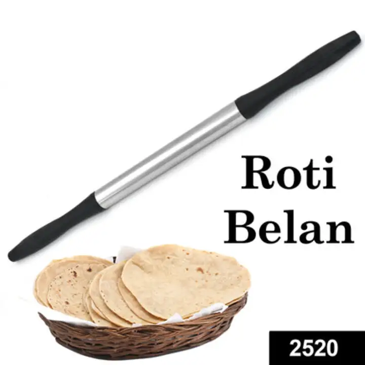 2520 Kitchen Plastic Belan / Rolling Pin (Black) uploaded by DeoDap on 7/22/2023