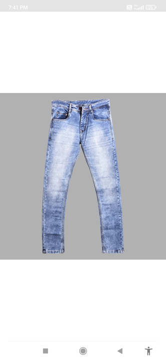 💯 Cotton Power Lycra jeans  uploaded by Bezler Fashion on 7/22/2023
