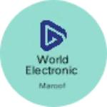 Business logo of World electronic