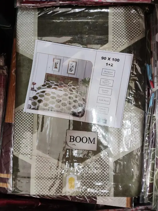 Boom pure cotton bedsheet uploaded by Shyam Sunder & Co. on 7/22/2023
