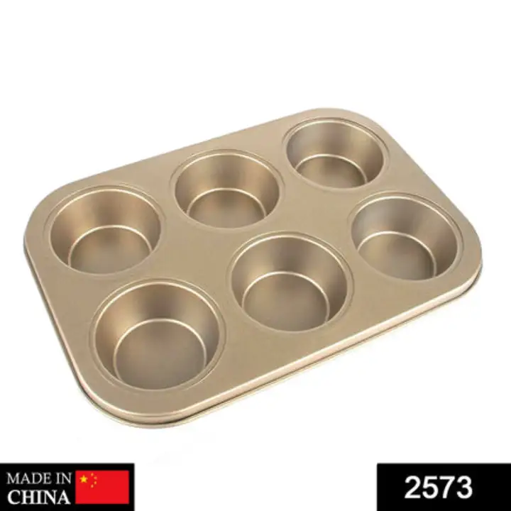 2573 Round Shape Carbon steel Muffin Cupcake Mould... uploaded by DeoDap on 7/22/2023