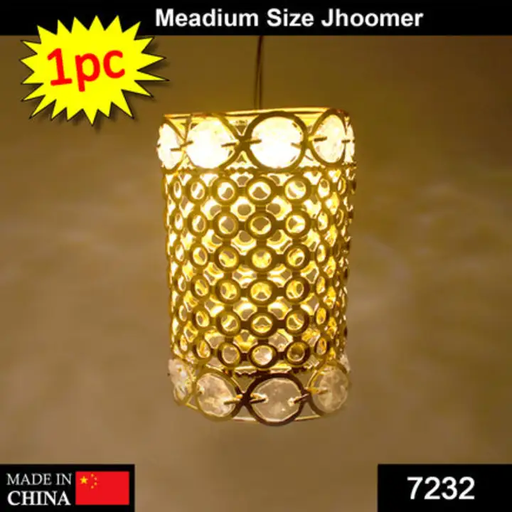 7232 Meadium Size Dimond Layer Golden Jhoomer For... uploaded by DeoDap on 7/22/2023