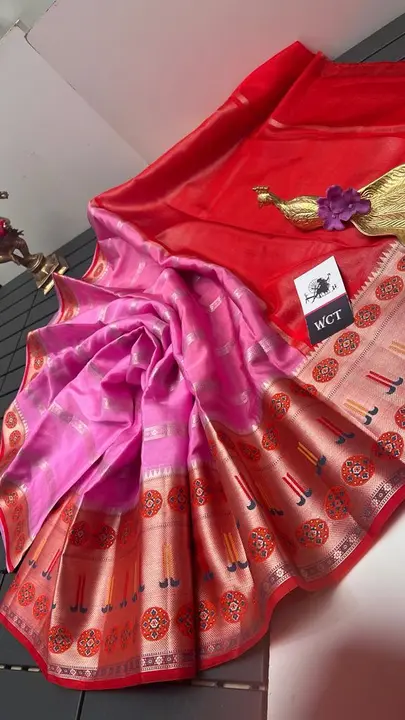 Banarasi daybel wam silk sarees  uploaded by Aabdin silk creation  on 7/22/2023