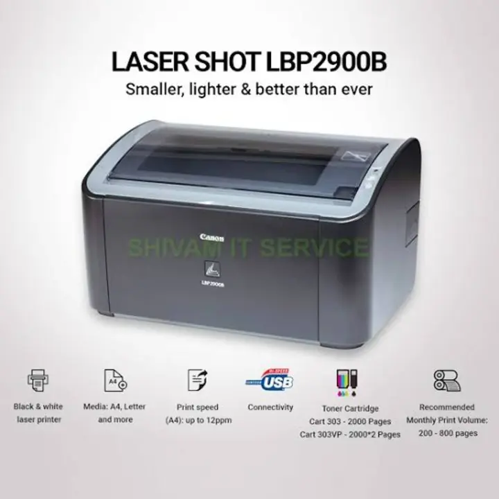 Canon 2900B laser printer  uploaded by Shree Guruganesh Computers on 7/22/2023