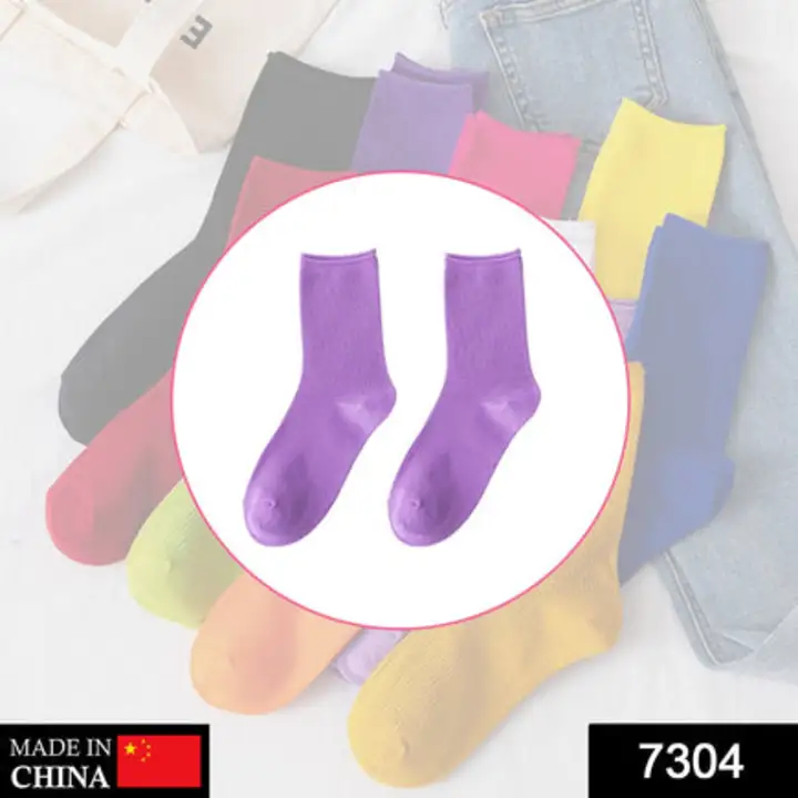 7304 Socks Breathable Thickened Classic Simple Soft Skin... uploaded by DeoDap on 7/22/2023