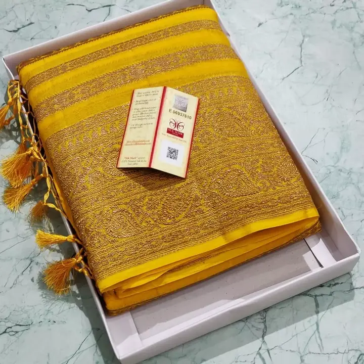 Warm silk saree uploaded by business on 7/22/2023