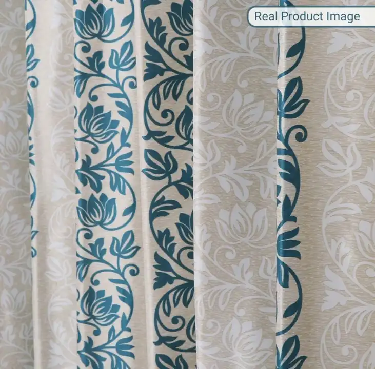 Glory printed curtains 7FT Door set of 1_Rama uploaded by Home max india on 7/22/2023