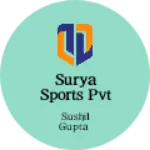 Business logo of Surya sports pvt Ltd