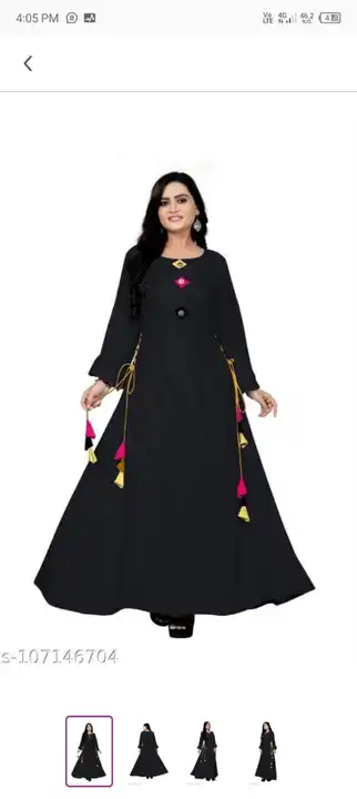 Kurti gown uploaded by Tx market on 7/22/2023