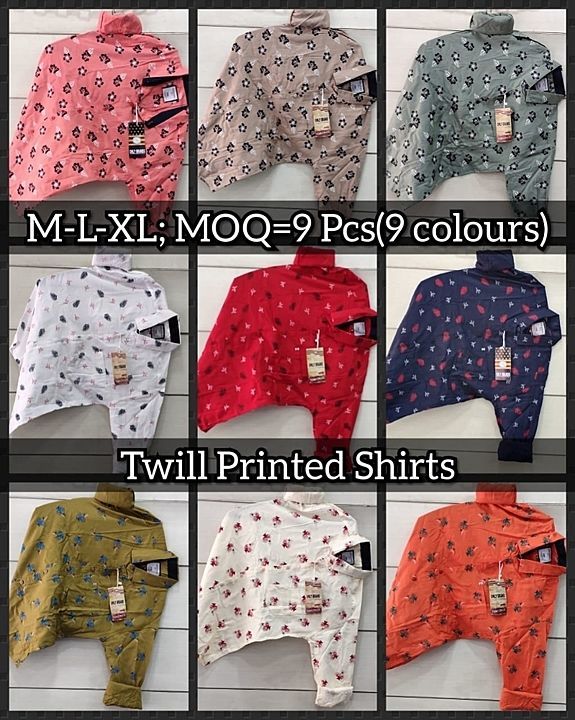 Twill Prints for Men M-L-XL  uploaded by business on 7/16/2020