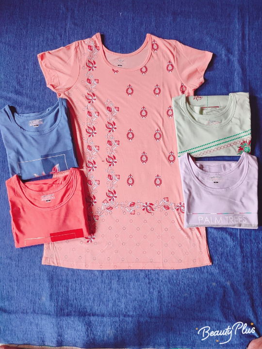 Women cotton top tshirt  uploaded by Tasmiyah Lifestyle on 7/22/2023