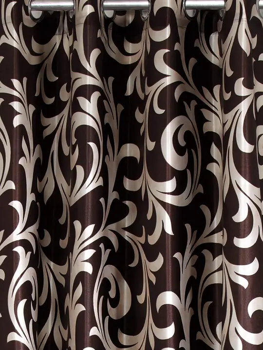 Tree printed multicolor curtain 7FT Door set of 1_Brown  uploaded by Home max india on 7/22/2023
