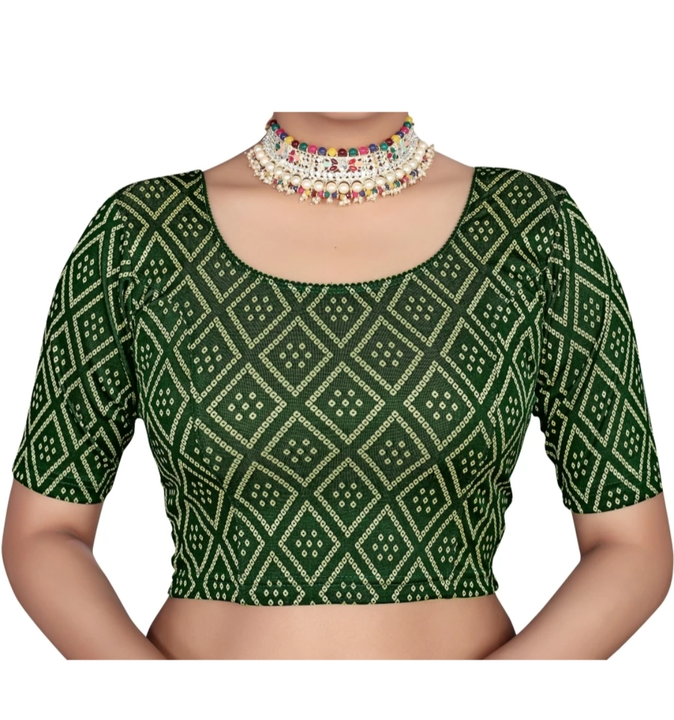Fancy stretchable blouse  6 colour available  uploaded by Shivam ecommerce service on 7/22/2023