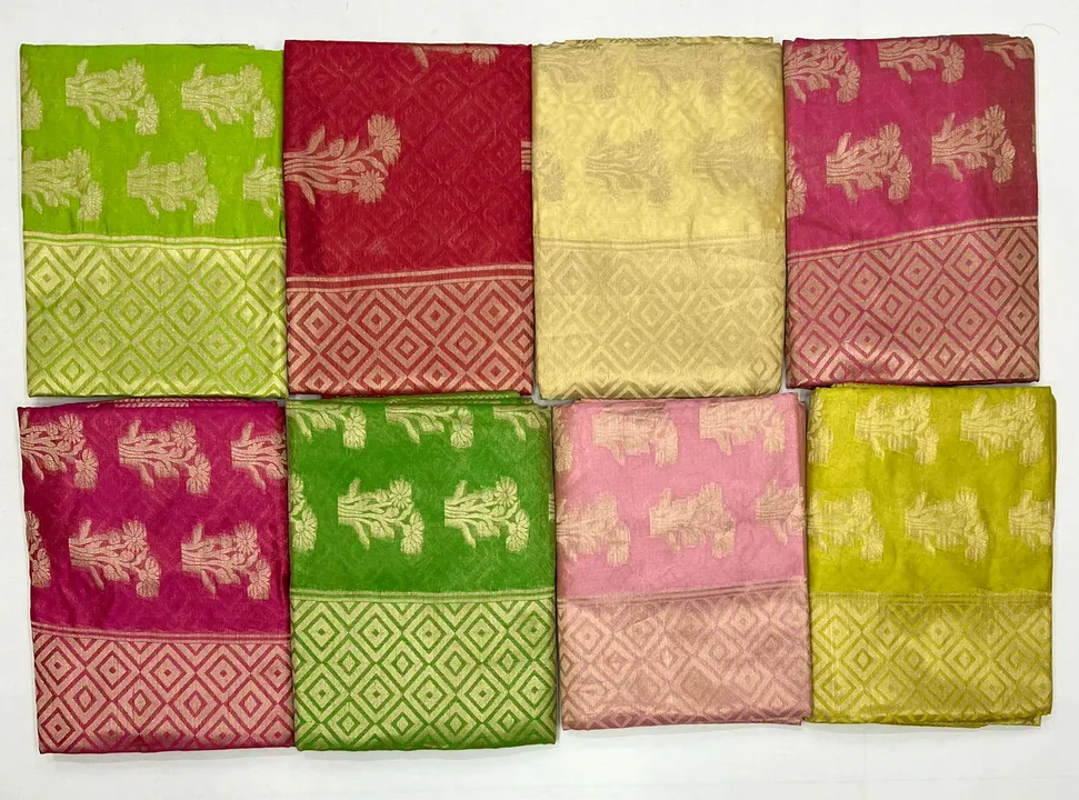 Organza silk saree  uploaded by business on 7/22/2023
