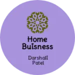Business logo of Home buisness